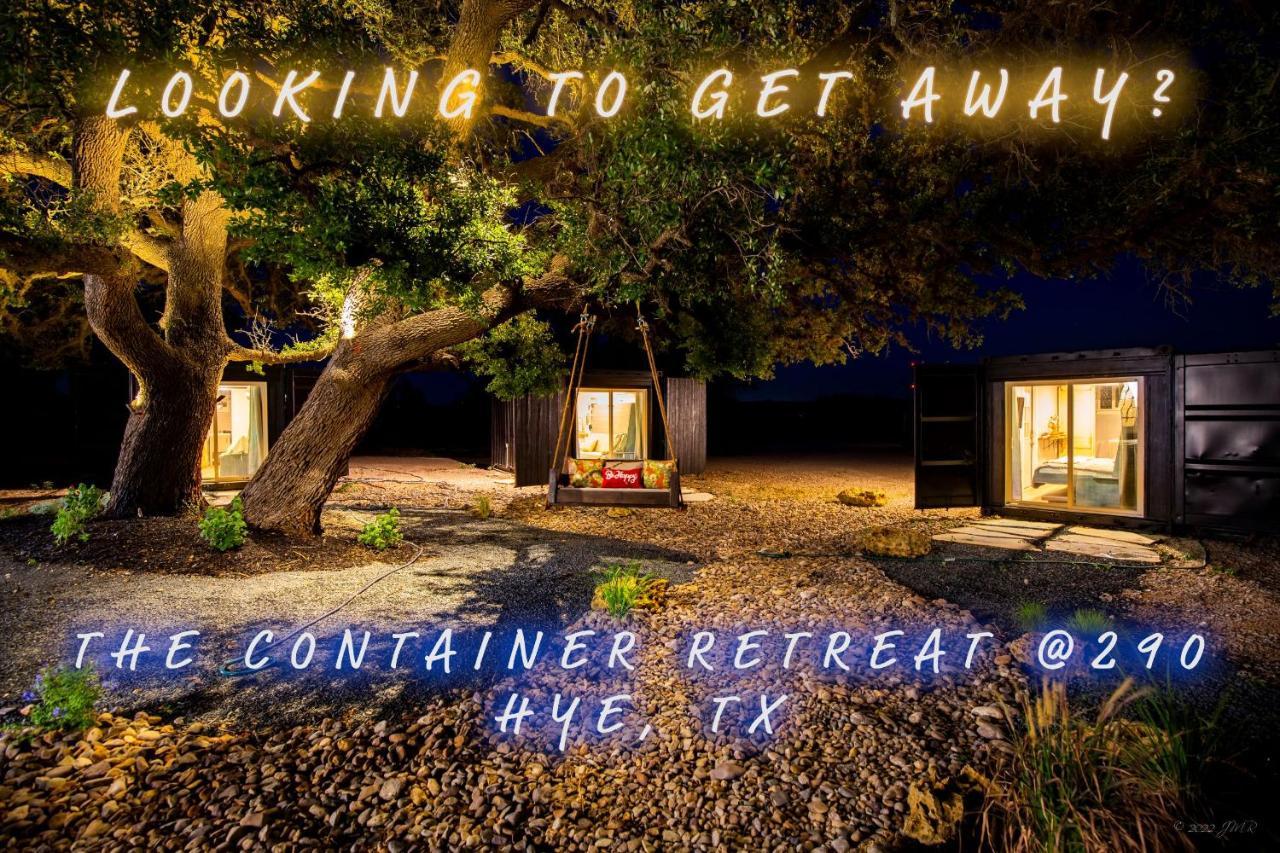 Вилла The Container Retreat @ 290 Wine Trail #1 Escape To Hye, Tx Экстерьер фото